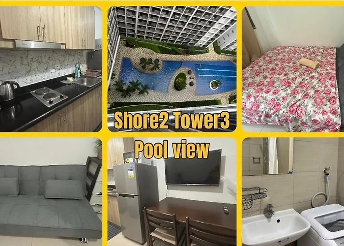 Shore Residences Staycation At Pasay Walking Distance To Mall Of And Airport * Manila